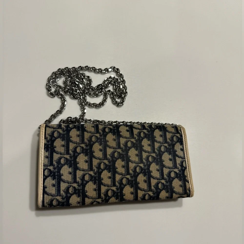 Dior trotter long wallet with provided sling